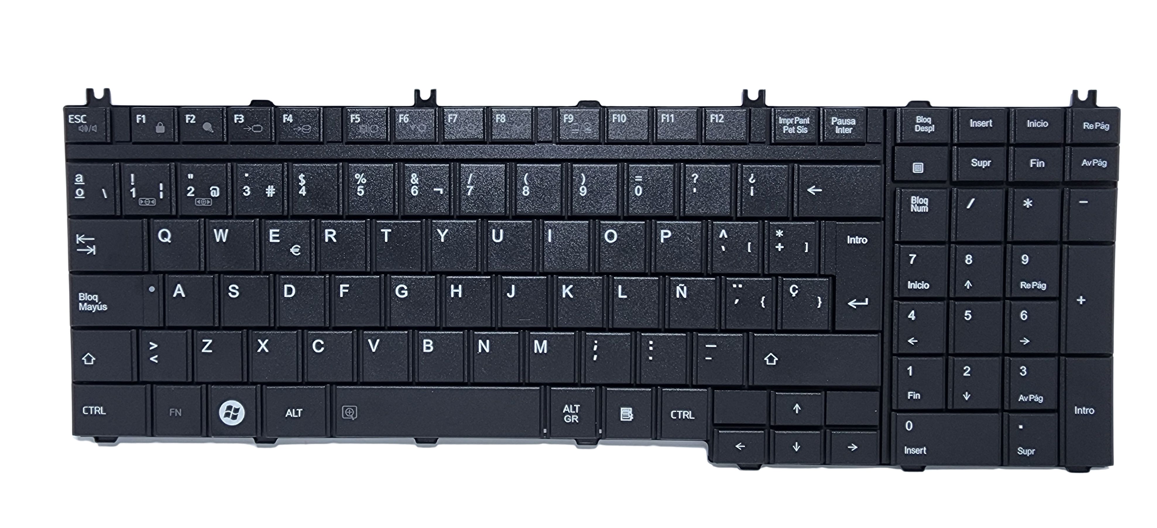 TECLADO PARA LAPTOP TOSHIBA A500 L500 L505 L505D P200 P205 P300 P505 A505 SP